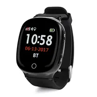 Wonlex बुजुर्ग जीपीएस स्मार्ट घड़ी D100 Smartwatch फोन EW100S कोई कैमरा कैपेसिटिव टच पैनल, रंग <2 "इलेक्ट्रॉनिक