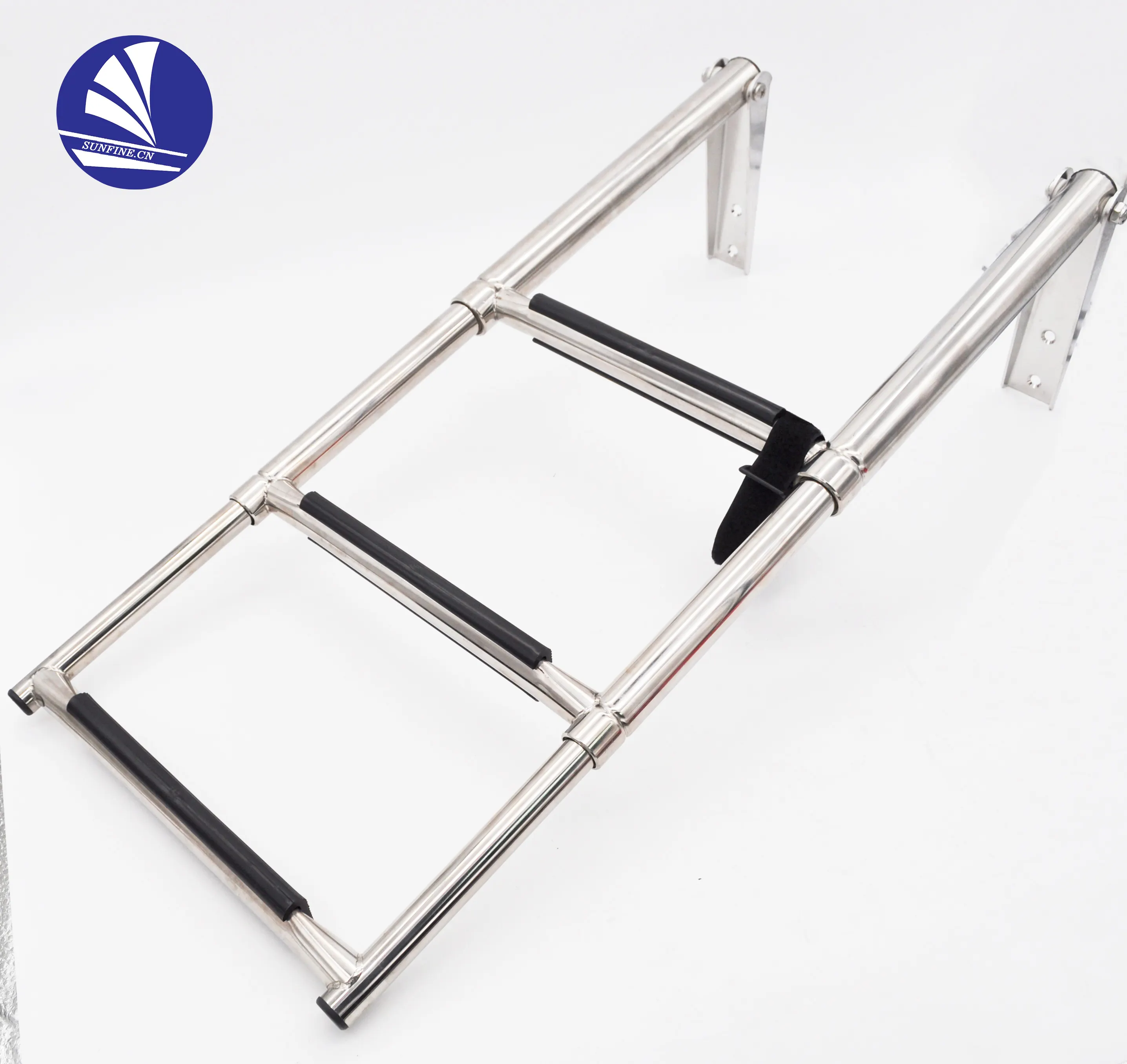 Телескопическая лодочная лестница из нержавеющей стали 316/304, Ступенчатая лестница