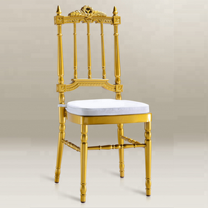 Chaises Chiavari Royal Crown mariage en aluminium durable France <span class=keywords><strong>Chateau</strong></span> Noble pour bureau à domicile salon appartement utilisation à l'hôpital - Product Image 2