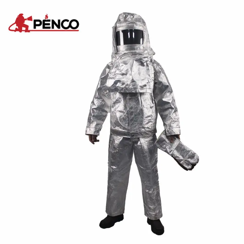 Одежда из алюминиевой фольги с защитой от теплового излучения