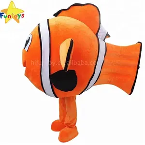 Funtoys Del Fumetto di Nemo Pesce Pagliaccio del costume della mascotte Per Adulti