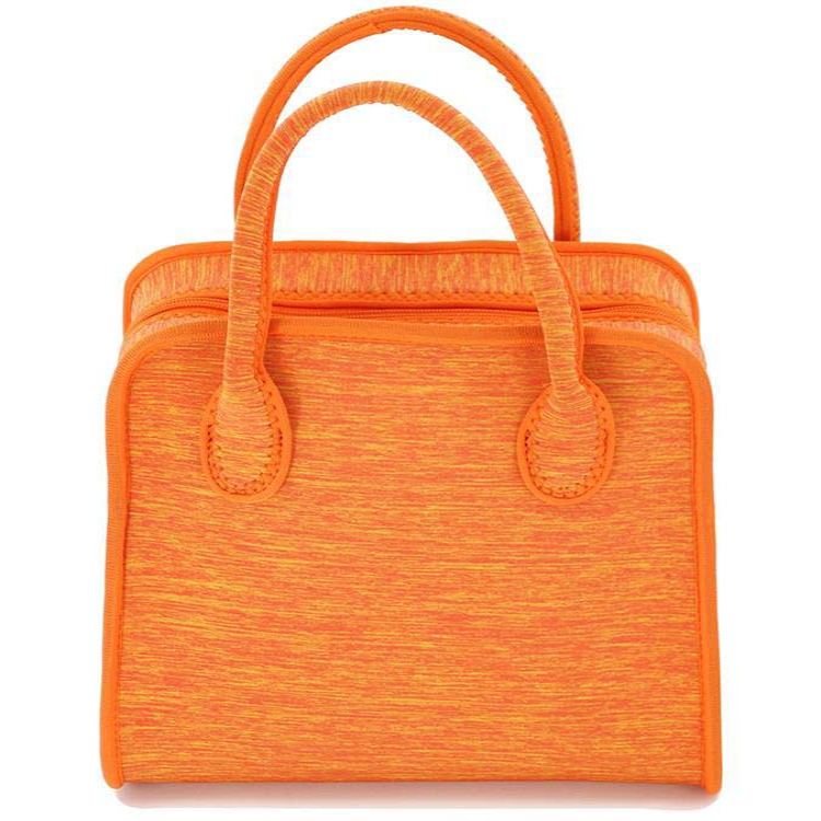 Модная неопреновая сумка для ланча свободного размера для мужчин, маленькая сумка для ланча для взрослых с ремешком, мягкая розовая сумка для ланча