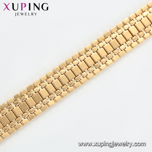 75673 Xuping Vergoldetes Armband mit Strass und Modeschmuck Damen armband - Product Image 4