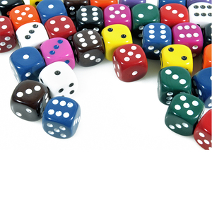 Dados de Juego de Rol (RPG) y D&D de Plástico Impresos a Color con Diseño Nuevo y Personalizado, en Forma Poliedrica, Gran Venta 2024 - Product Image 5