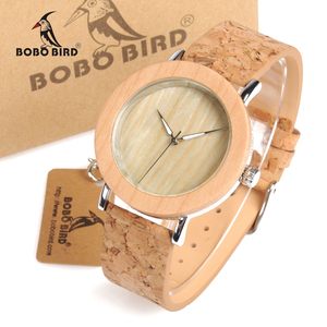 Orologi in <span class=keywords><strong>Metallo</strong></span> BOBO BIRD Shenzhen per <span class=keywords><strong>Donna</strong></span> e Uomo, <span class=keywords><strong>Orologio</strong></span> da Polso in Legno al Quarzo - Product Image 2
