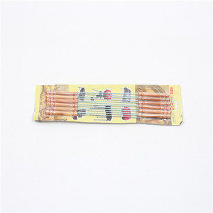 16 Inch Dài Kim Loại Thép Không Gỉ Thịt Nướng <span class=keywords><strong>Shish</strong></span> Kebab Kabot Xiên Cho Nướng - Product Image 2