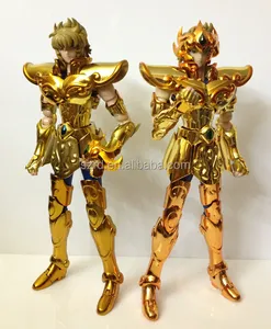 Customized GOLD AIOLIA movable anime articulated toys/oem action figure/cheap price action figure