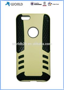 Tpu PC cas de téléphone portable pour iPhone 6, Retour avec Logo trou Rocket daignez - Product Image 1