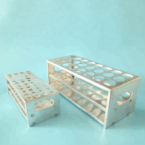 2025 vendita calda HaiJu a buon mercato chimica alluminio tubo di prova <span class=keywords><strong>Rack</strong></span> per uso di laboratorio - Product Image 4