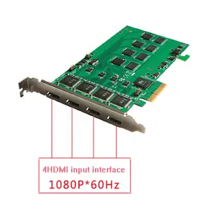 4 ערוץ usb/hd mi וידאו לכידת כרטיס pcie כרטיס