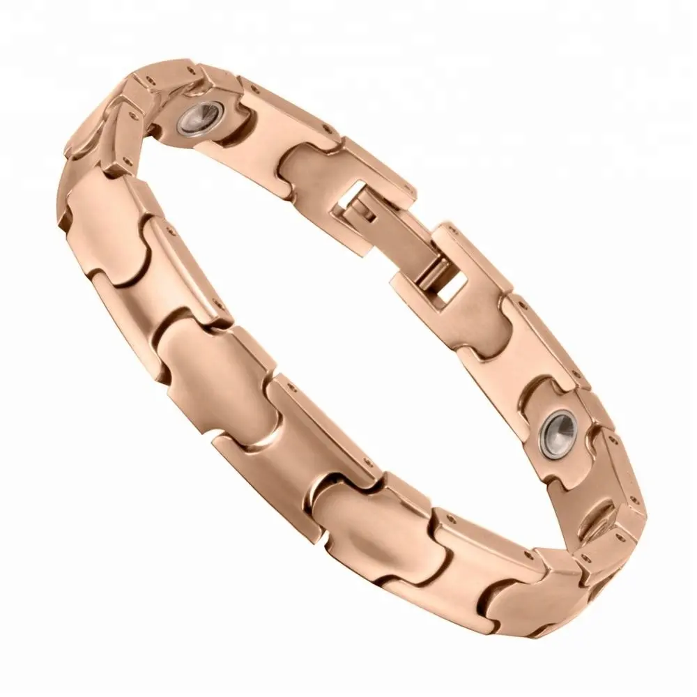 Bracelet loup pour hommes et femmes, accessoire de santé, plaqué or, 99.999% g, Germanium