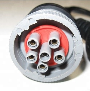 Cable de extensión multifunción J1939 Obd2 obd-ii Obd, arnés de cableado de 6 pines, montaje de Cable automotriz, conector alemán de 9 pines ODM - Product Image 4