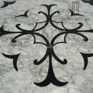 <span class=keywords><strong>Italie</strong></span> Bianco Carrara blanc carreaux de marbre italien prix de marbre marbre carrelage pour salon motifs moderne salle - Product Image 3