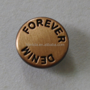 9mm anti-laiton brossé couleur insigne en métal <span class=keywords><strong>jeans</strong></span> <span class=keywords><strong>rivet</strong></span> - Product Image 4