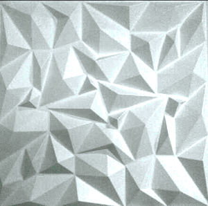 Pannello Murale in PVC Effetto <span class=keywords><strong>Pietra</strong></span> 3D Fai-<span class=keywords><strong>da</strong></span>-Te 50*50cm per Soggiorno - Product Image 1