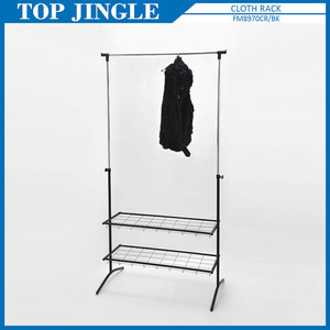 Gran oferta, Perchero de Color cromado con tubo grande, muebles versátiles para el hogar, sala de estar, dormitorio, Hotel, baño, comedor - Product Image 2