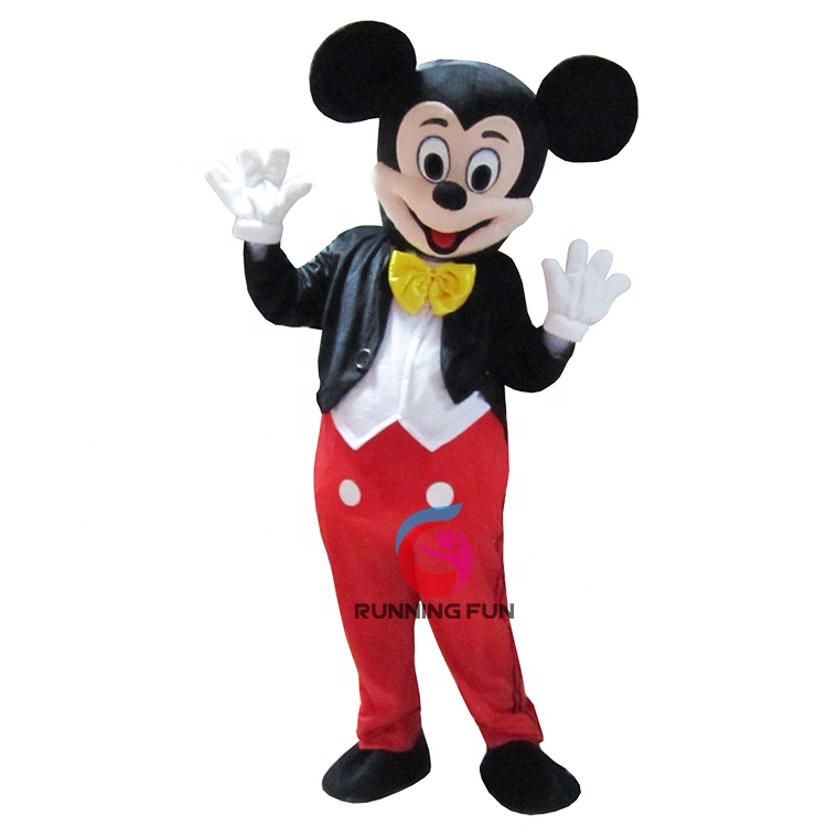 2019【Top Sale】Mickey Mouse Mascot Costume Adult Size Party Dress Suit Halloween 2019【Top Sale】Mickey Mouse Mascot Costume Adult Size Party Dress Suit Halloween