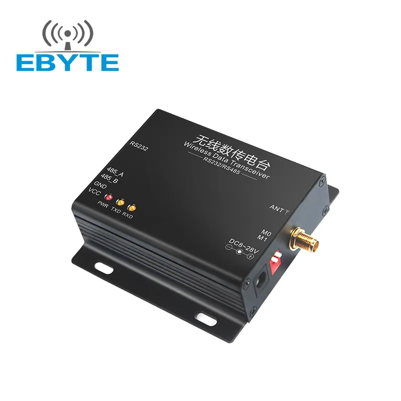 FCC/CE/بنفايات Ebyte E32-DTU(915L20) sx1276 LoRa RS485 DTU اللاسلكية راديو مودم rs232