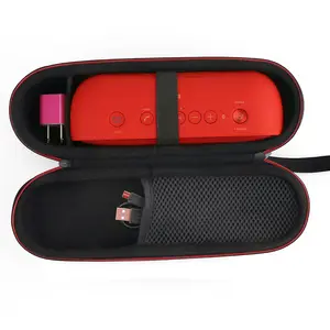 For Dr. Dre Beats Pill + Pill Plus Étui pour haut-parleur sans fil Sac de rangement de voyage. Convient au câble USB et au chargeur mural