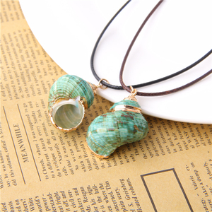 Collana di conchiglie Lateefah Boho collana di conchiglie piccola conchiglia ciondolo di conchiglia per donna in porcellana regalo di conchiglia - Product Image 5