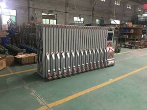 Nhà máy điện có thể thu vào cổng Chính Mới nhất thiết kế cổng chính tự động không theo dõi hợp kim nhôm thiết kế đồ họa công nghiệp - Product Image 4