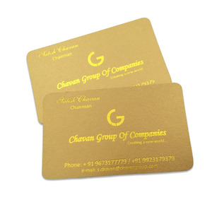Gold Plated Foil <strong>Stock</strong> <strong>Paper</strong> Printing Special <strong>Paper</strong> Business <strong>Cards</strong> - Product Image 1
