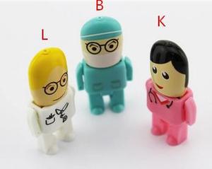 Quà Tặng Y Tế Mini bác sĩ y tá <span class=keywords><strong>USB</strong></span> <span class=keywords><strong>Stick</strong></span> Flash Drive với dây buộc cho 8GB 16GB - Product Image 4