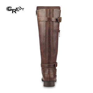 Custom Fashion Women <strong>Leather</strong> <strong>Boots</strong> <strong>Thigh</strong> <strong>High</strong> Long <strong>Boots</strong> Knee Ladies <strong>Boots</strong> - Product Image 3