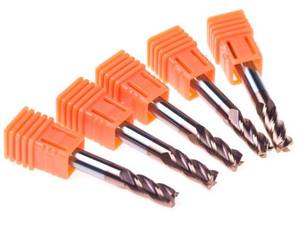 Carburo solido tungsteno 4-flauto angolo raggio <span class=keywords><strong>Endmill</strong></span> D2.5 * R0.2 * 6.25*50 * d4 HRC55 HRC65 <span class=keywords><strong>HSS</strong></span> su misura OEM Supported rivestimento in altina - Product Image 3