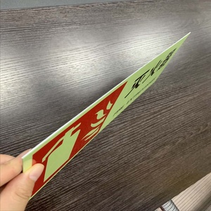 <span class=keywords><strong>Extintor</strong></span> luminoso de aluminio, señalización de advertencia de seguridad - Product Image 3