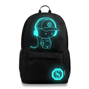 กระเป๋าเป้วัยรุ่น,กระเป๋าเป้ใส่แล็ปท็อปกันน้ำได้สำหรับเด็กผู้ชายเด็กผู้หญิงวัยรุ่นปี0104