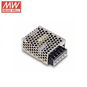 RS-15-12 Meanwell يعني حسنا 8W 10W 12W 15W 12V محول البسيطة الصمام امدادات الطاقة