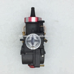 คาร์บูเรเตอร์แบบ Flat Slide Power Jet สีดำ ขนาด 28 มม. 2 จังหวะ สำหรับรถแข่ง ใช้กับคาร์บูเรเตอร์ PWK <span class=keywords><strong>Mikuni</strong></span> - Product Image 4