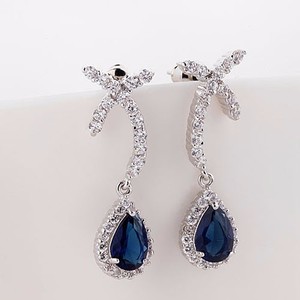 Teemi luxe excellente <span class=keywords><strong>coupe</strong></span> zircon cubique Boucles d'oreilles CZ oreilles en cristal nuptiale bijoux de <span class=keywords><strong>mariage</strong></span> <span class=keywords><strong>pour</strong></span> les femmes - Product Image 3