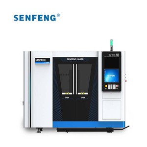 Senfeng-máquina de corte láser de fibra de alimentación automática, protección completa, SF3015H - Product Image 5