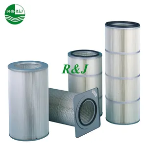 industrial flange filters hepa dust collector air cartridge