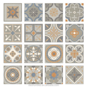 non-slip decorative encaustic cement tile handmade tiles bathroom tile 20x20