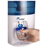Mini refroidisseur d'eau de bureau 2025, distributeur d'eau de table avec verrouillage enfant pour usage domestique, boîtier en plastique électrique chaud et froid