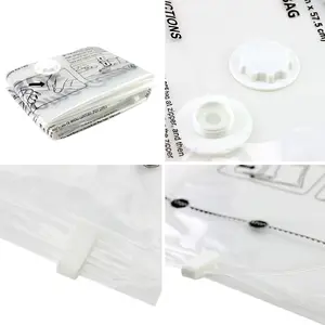 Vacuum Bags For Travel Factory Hot Sell Travel Storage Bag For Clothing Vacuum Space Saver Bags