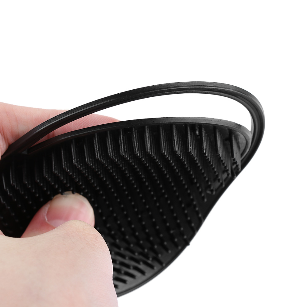 Shampoo Comb Pocket Men Beard Mustache Palm Scalp Massage Black Hair Care Travel Portable Hair Comb Brush Styling Tools