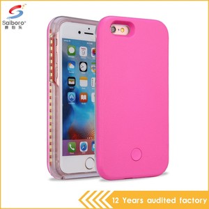 Mejor alabanza glow in dark flash led luz móvil caja del teléfono para el iphone 6 - Product Image 4