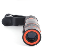 Nouvel arrivage! Objectif de caméra pour téléphone portable, mini objectif de téléphone portable, 8x 12x zoom optique, objectif télescope pour smartphone