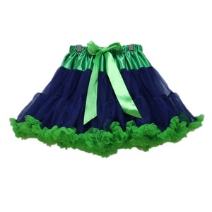 Venta al por mayor, ropa de Boutique para niños, tutú de gasa para niños, alta calidad y súper esponjoso, Peach, Pettiskirt para niñas - Product Image 2