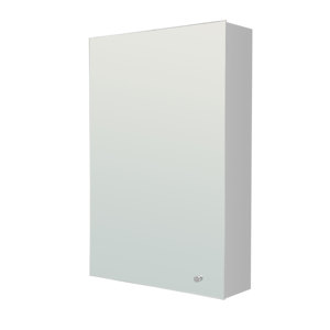 Miroir de salle de bains en acier inoxydable, armoire murale de luxe imperméable, meuble à miroir, vanité de salle de bains - Product Image 6