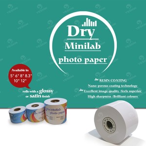 Yesion Minilab Rollo de Papel Fotográfico Profesional, Papel fotográfico para Fujifilm Frontier DX100, <span class=keywords><strong>Epson</strong></span> D700 - Product Image 1