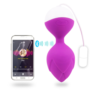 Uovo di salto Del Sesso Giocattoli app di controllo App Wireless A Distanza di Controllo di Vibrazione Coperto di Amore Intelligente <span class=keywords><strong>Ben</strong></span> <span class=keywords><strong>Wa</strong></span> Branello della Sfera Kegel Vagina trainer - Product Image 2
