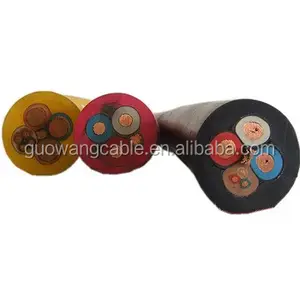 450/750 V Cable Flexible de goma H07RN-F 3G1 5 3G2 5 sqmm