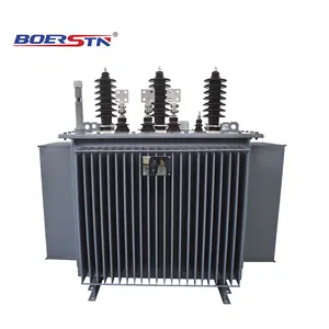 S11 Series Outdoor 3 Phase Minyak Yang Dicelupkan/Didinginkan Power Distribution Transformer