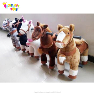 Disfrute CE felpa paseo <span class=keywords><strong>en</strong></span> pony <span class=keywords><strong>caballo</strong></span> de Juguete/<span class=keywords><strong>caballo</strong></span> mecánico <span class=keywords><strong>venta</strong></span>/caminar juguete pony - Product Image 1