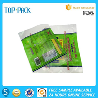 Emballage alimentaire pour riz laminé sous vide multicouche, finition brillante, thermoscellé sur 3 côtés, imprimé sur mesure, multicolore, 1 kg, 2 kg, 5 kg